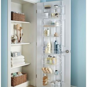Closet maid adjustable 8 tier wall and door rack